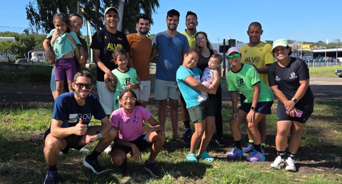 O sol também quis participar